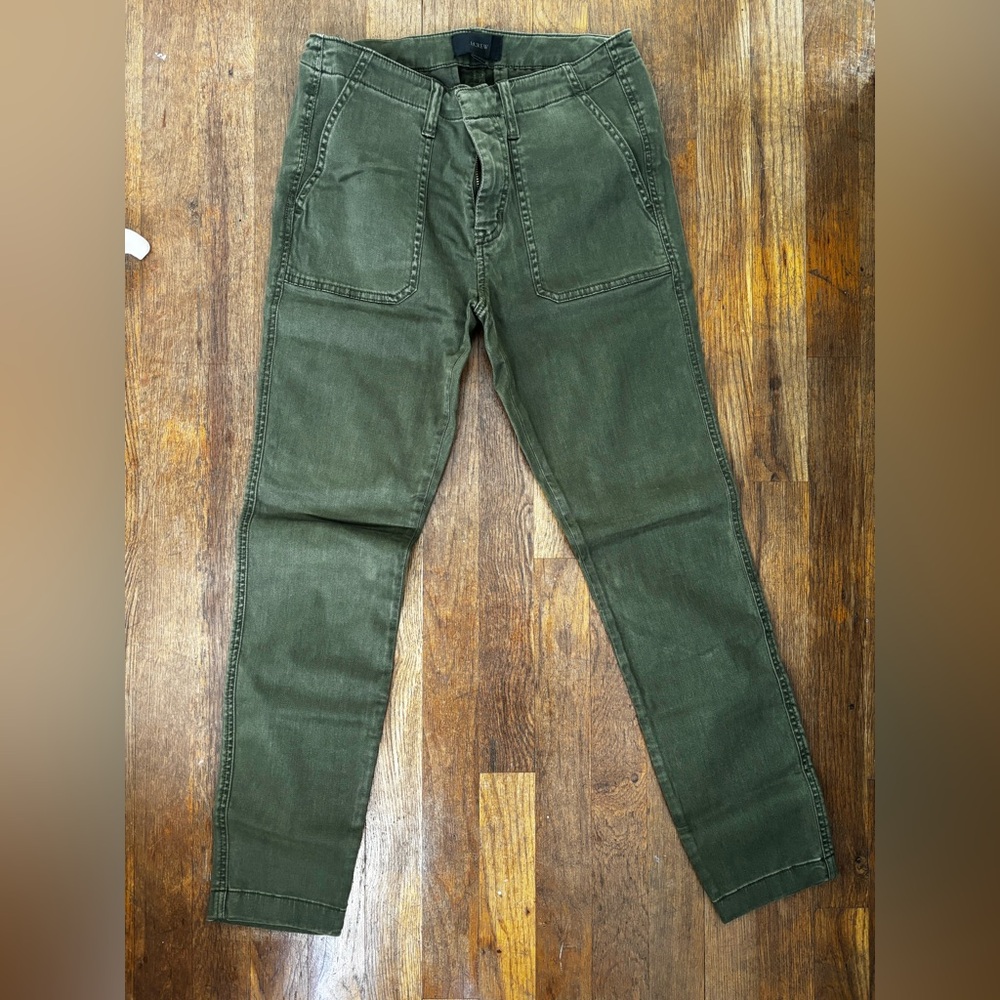 J. Crew Stretch Cargo Skinny Jeans